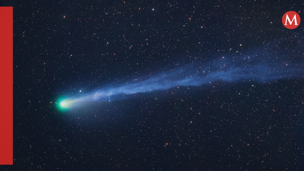 Cometa  diablo captado en marzo de este año, ya no es posible apreciar los 'cuernitos' | Foto:  Michael Jäger /@Komet123Jager