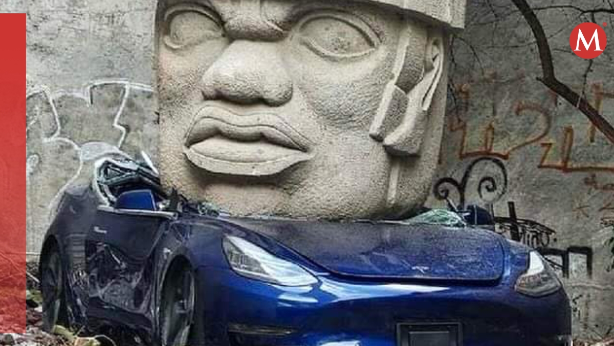 El Tesla se encuentra en calles de la colonia Roma. | Especial