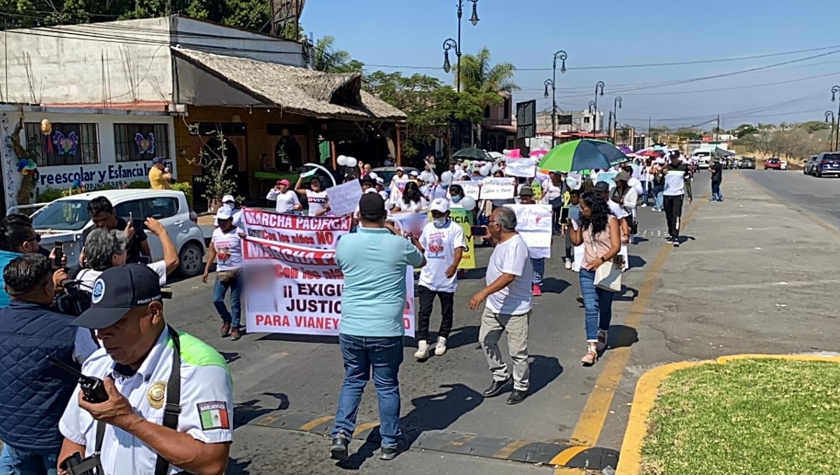 Familiares y amigos se manifestaron por los niños asesinados en Yecapixtla. | Especial