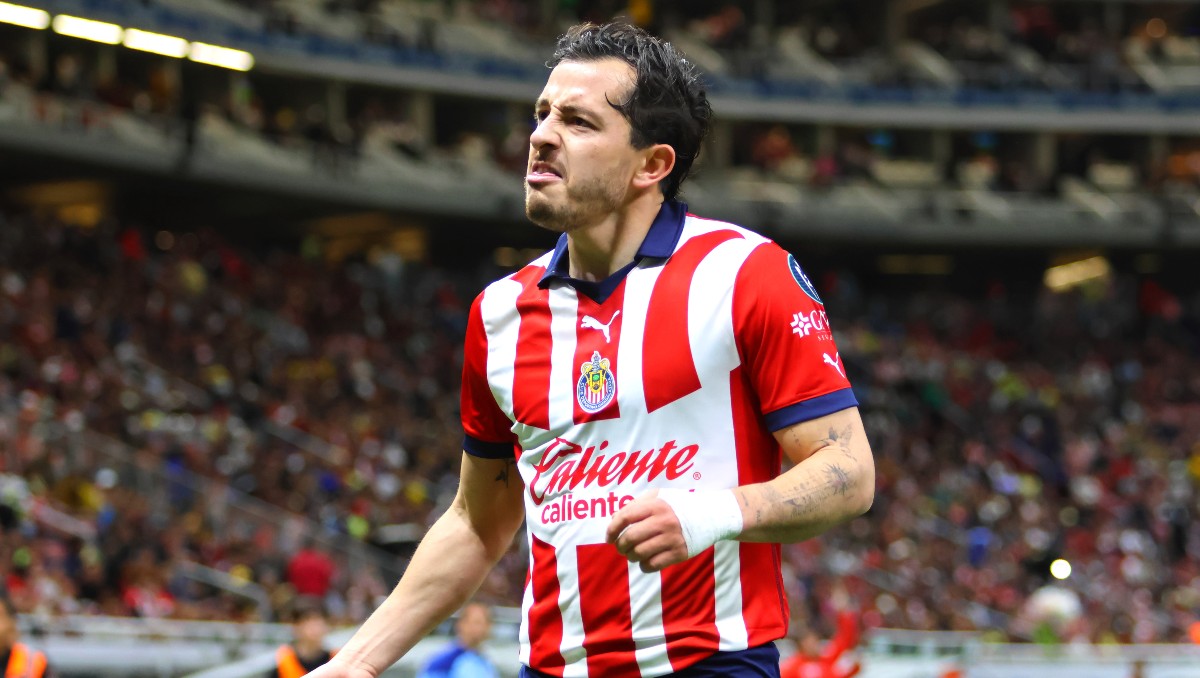 Alan Mozo durante el Clásico Nacional de la Concachampions (Imago7)