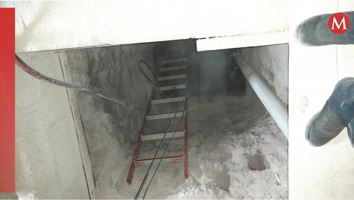 Autoridades encuentran túnel huachicolero en Acolman, Edomex. Foto: (Juan Camacho)