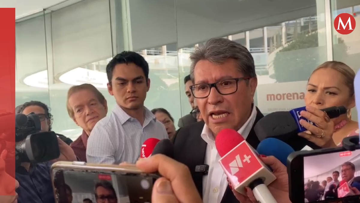 El coordinador de Morena en el Senado, Ricardo Monreal, en entrevista. | Silvia Arellano