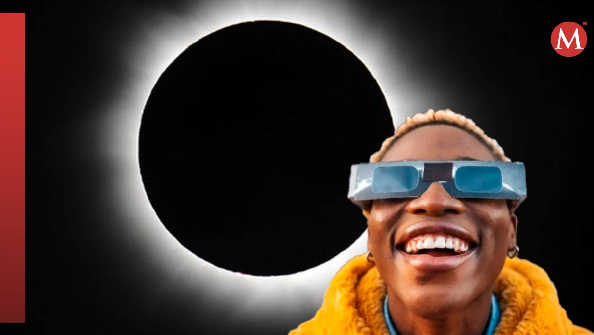 Lentes para ver el eclipse solar total 2024. Foto: (Getty Images)