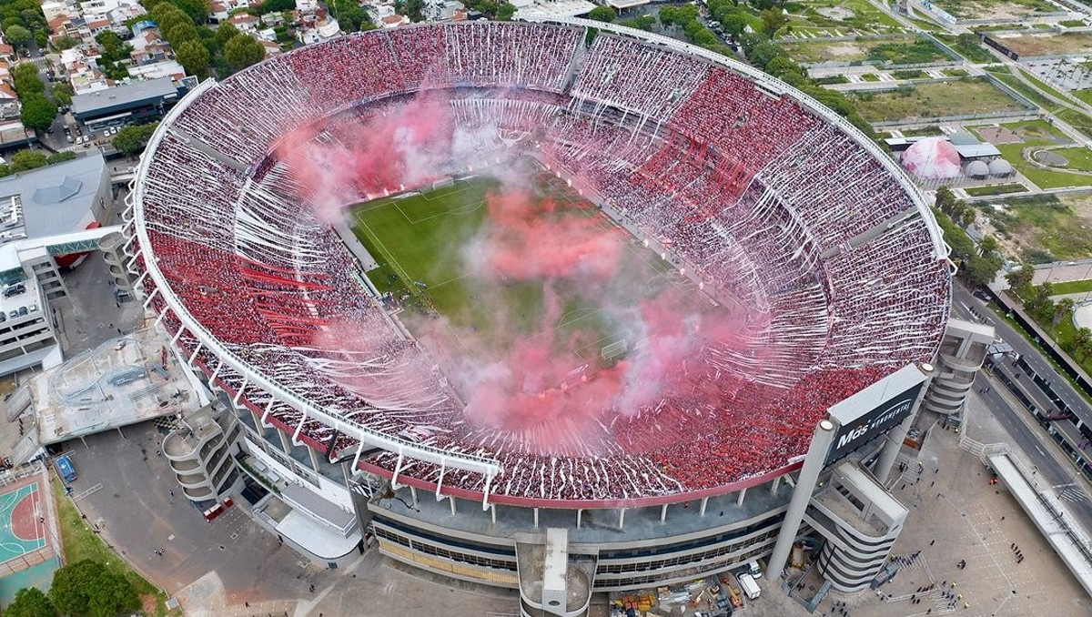"El Monumental" estadio que sueña con albergar el debut de Argentina en 2030 (@riverplate)
