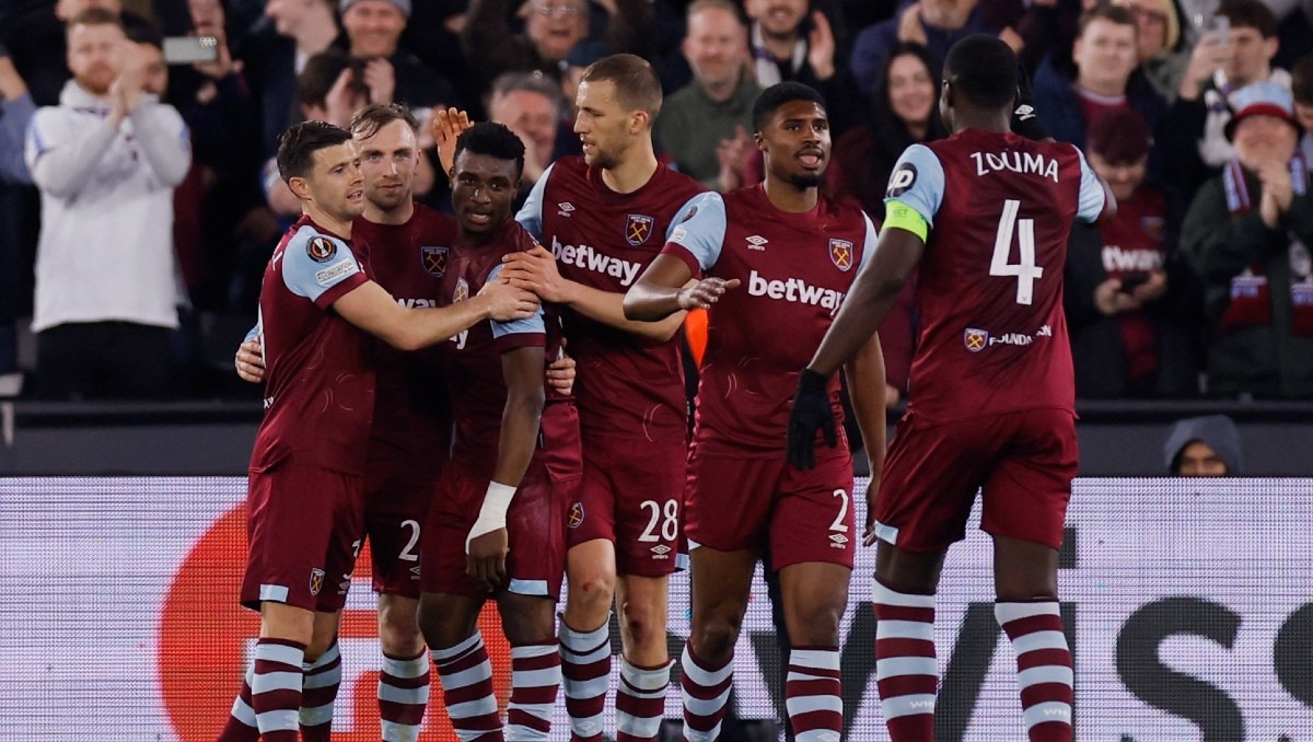 Edson Álvarez y su West Ham ya están en cuartos de final de la Europa League (Reuters)