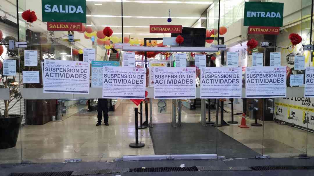 El operativo se realizó en diferentes locales de este Centro Mayorista.