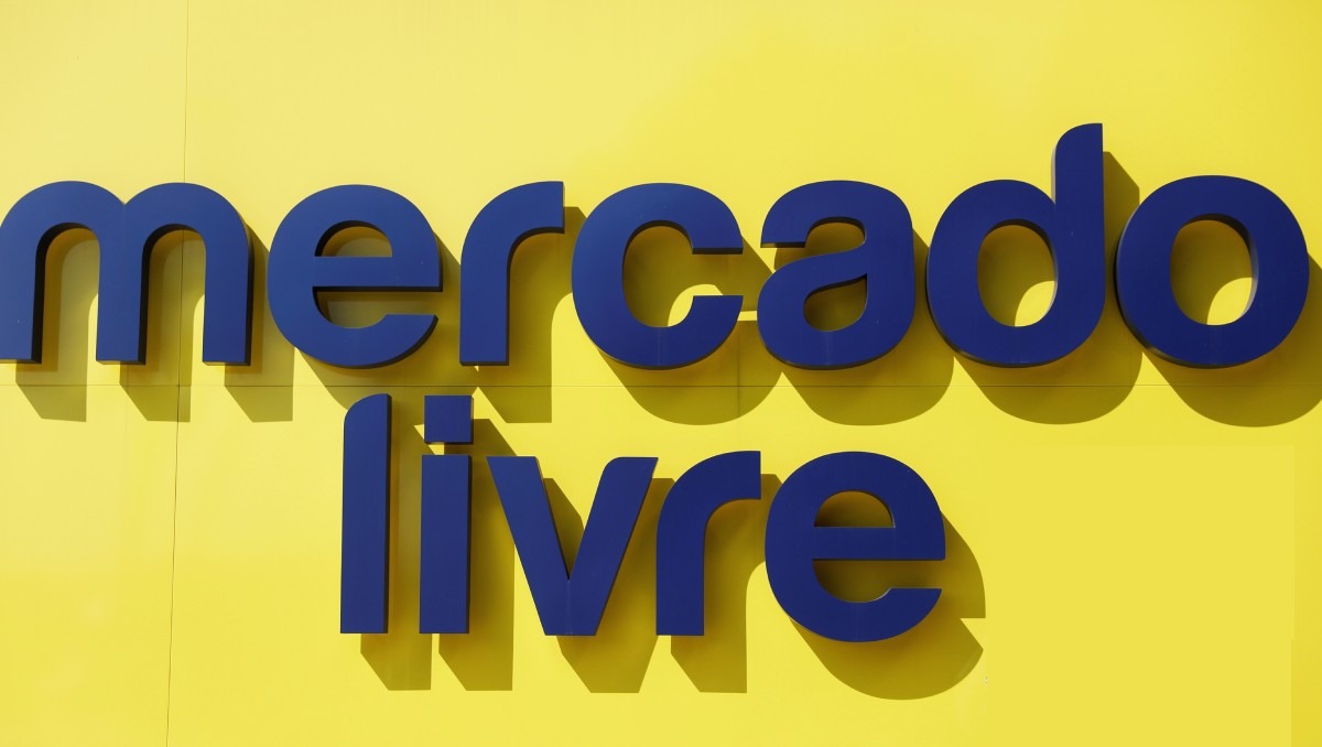 Mercado Libre, logo en Sao Pablo, Brasil. Julio de 2017. Foto: (Reuters)