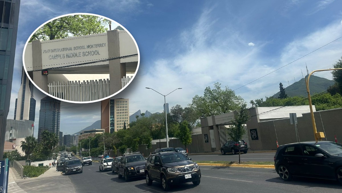 La movilización policiaca ocurrió en el Colegio Irlandés de San Pedro / Sandra González