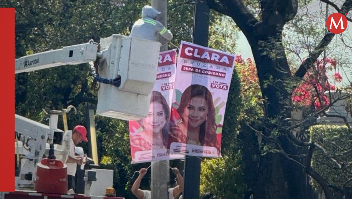 Propaganda de Clara Brugada en calles de Ciudad de México | Especial