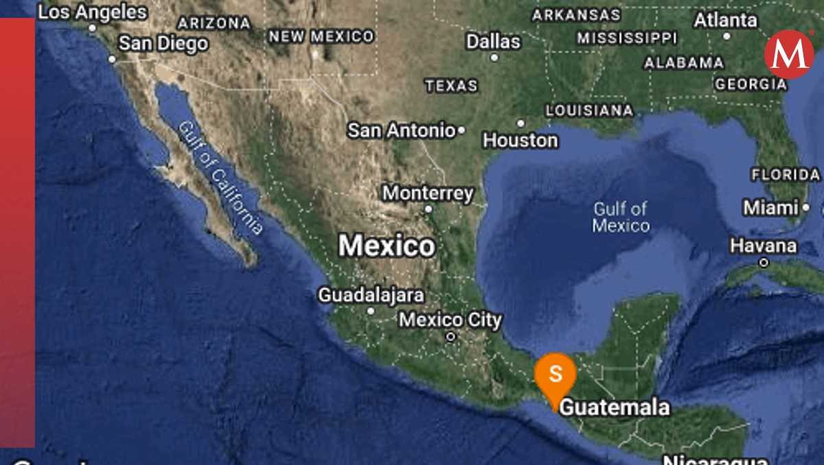 El temblor ocurrió a pocos kilómetros del municipio de Pijijiapan, en Chiapas. | SSN