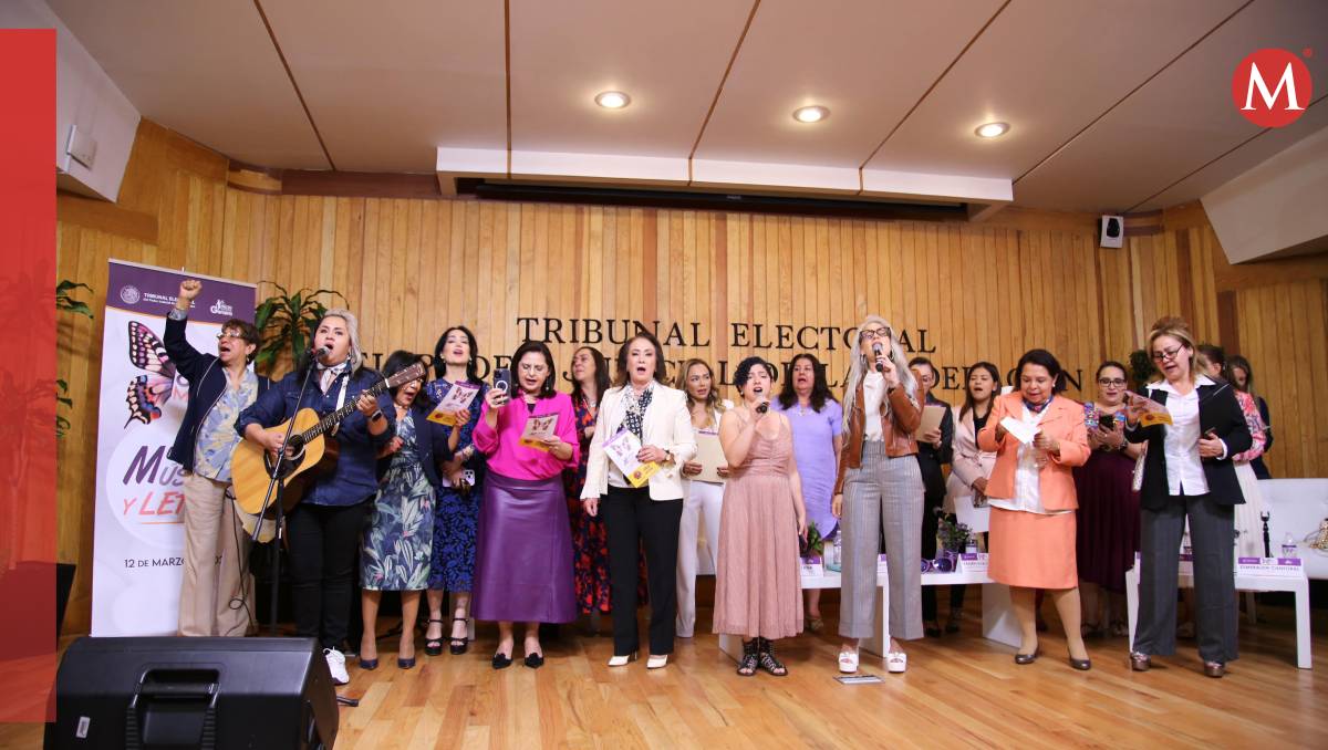 El Tribunal Electoral del Poder Judicial de la Federación fue sede del Conversatorio “Mujeres, Música y Letra”.