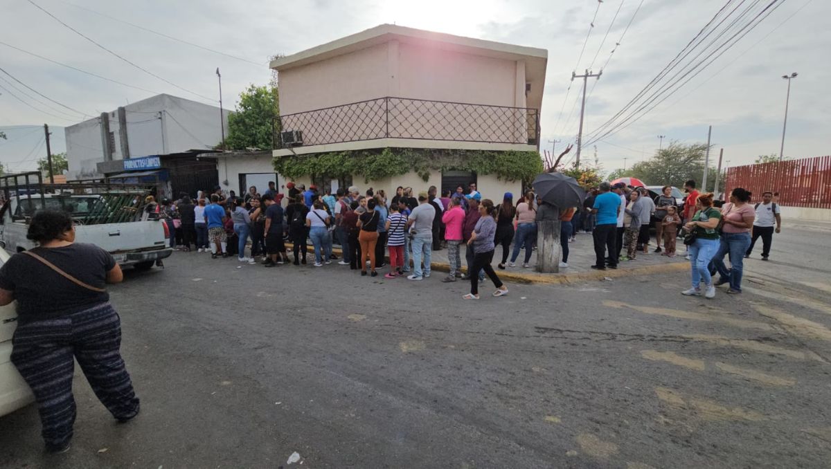 Vecinos de la colonia Fomerrey 109 reportaron la situación. Fabricio Gallegos