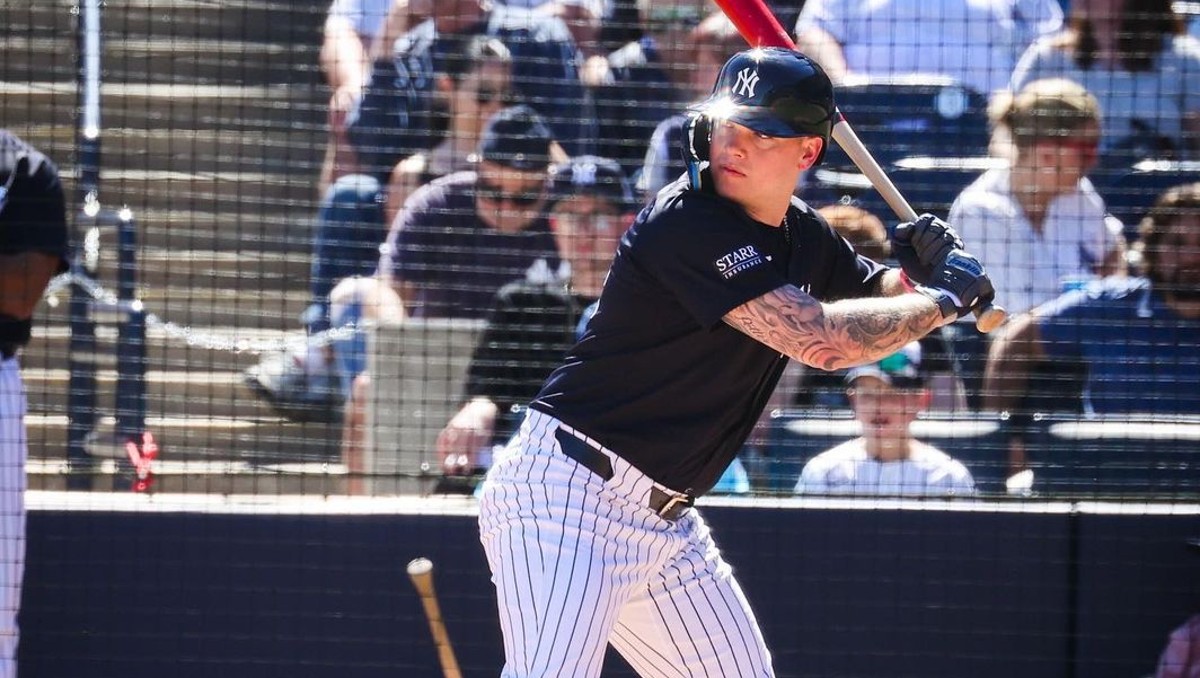 Alex Verdugo se muestra "bendecido" de estar en el duelo de Yankees vs Diablos (Instagram @dugie24)