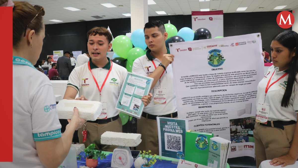 Alumnos de Conalep Tamaulipas expondrán sus proyectos en el encuentro nacional de emprendimiento.