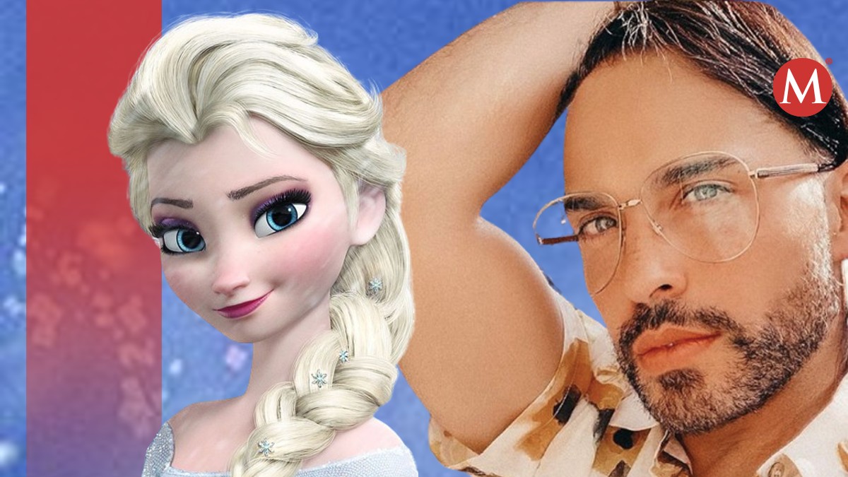 Apio se viste de Elsa. | ESPECIAL