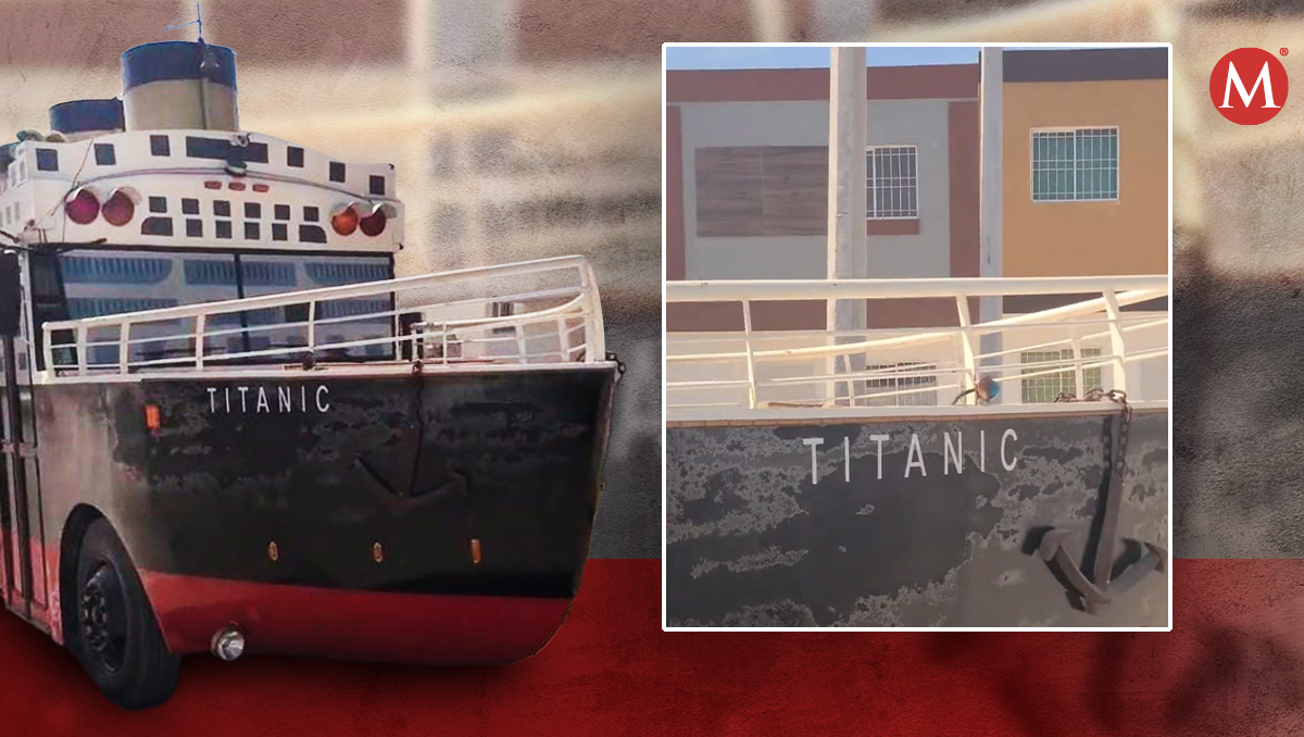 Este camión fue modificado para parecerse al famoso Titanic | Especial
