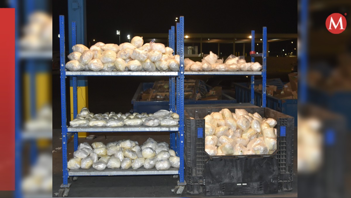 Decomisa más de 8 mdd en metanfetamina en frontera con Tamaulipas
