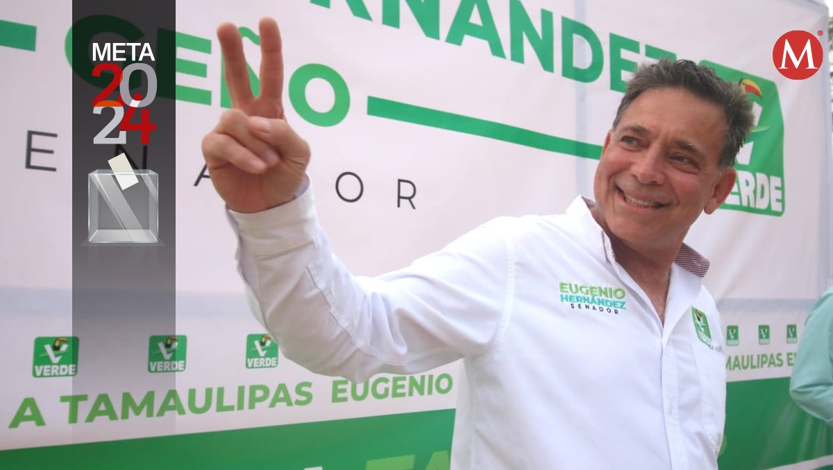Eugenio Hernández Flores, candidato al Senador por Tamaulipas.