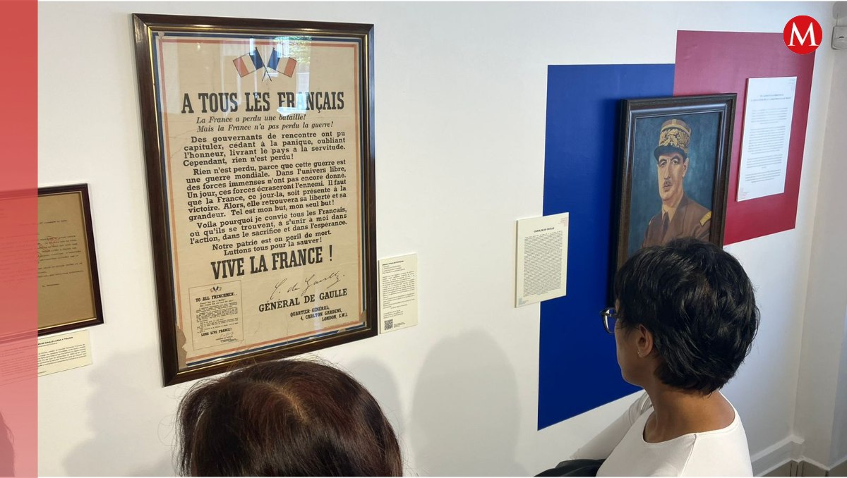 Exposición de sobre Charles Gualle en Alianza Francesa de Toluca| Foto: Bernardo Jasso
