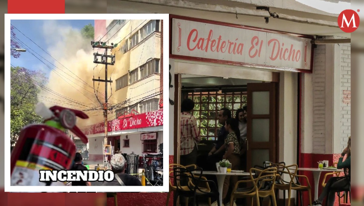 Como dice el dicho: Así se incendió la cafetería famosa. | Instagram @alexpad__tv
