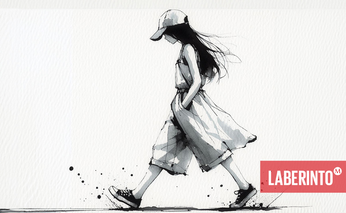 "Desde la infancia camino por la calle mirando al piso, pero ahora lo hago por temor al tropiezo". (Ilustración: Simón Serrano)