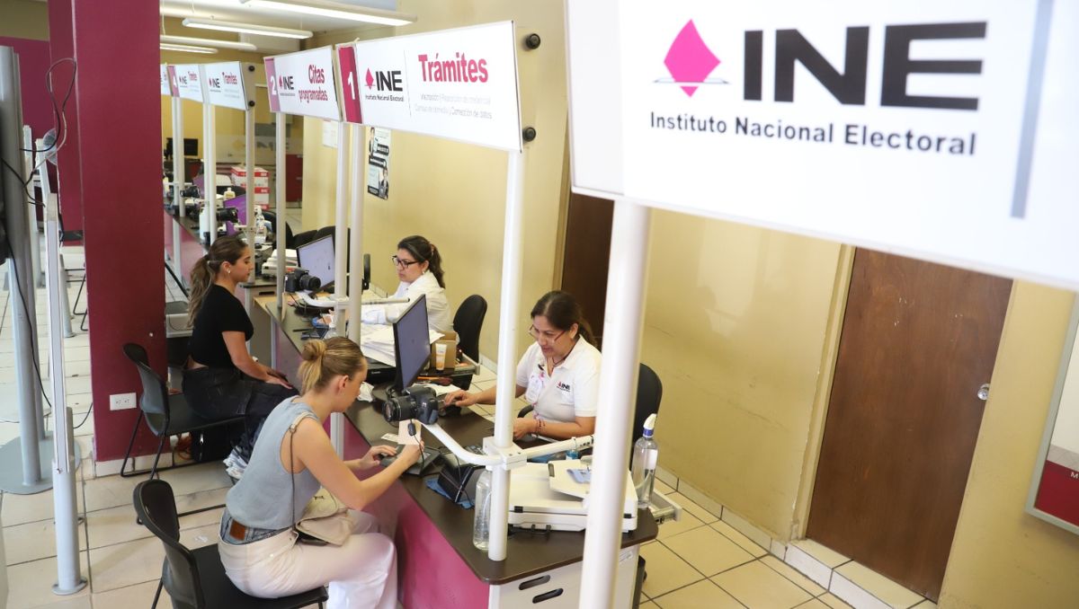 Módulo del INE en Nuevo León | Leonel Rocha