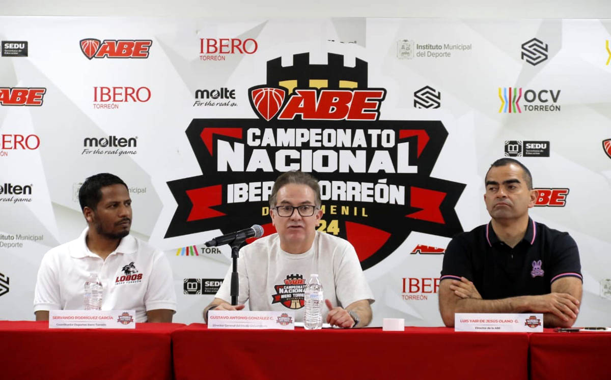 Presentan nacional de basquetbol en Ibero Torreón. l Manuel Guadarrama