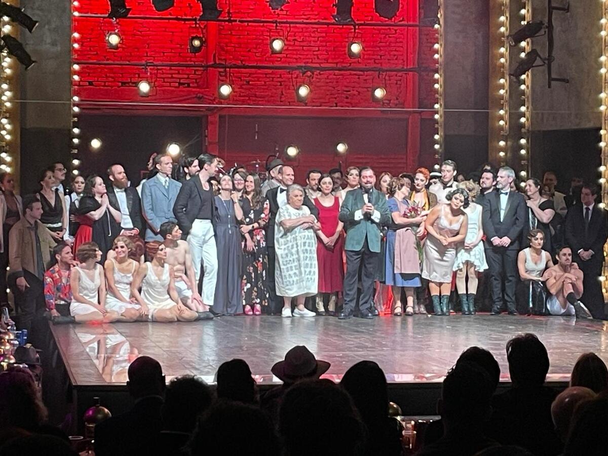 Recuerdan a Tinaa Galindo en el escenario del Teatro Insurgentes / Lizbeth Cruz