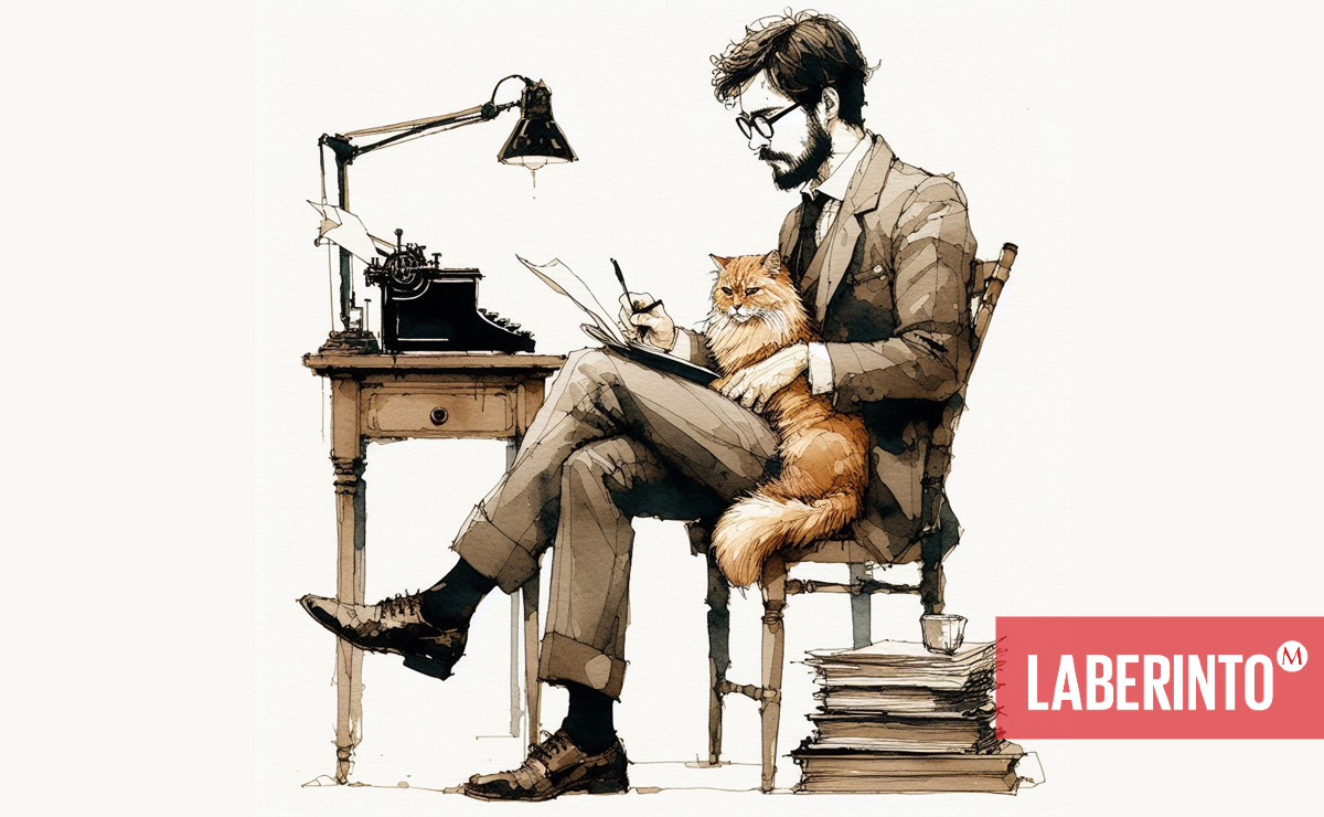 "En este ritual me acompaña mi gata Coco, que se levanta conmigo". (Ilustración: Simón Serrano)