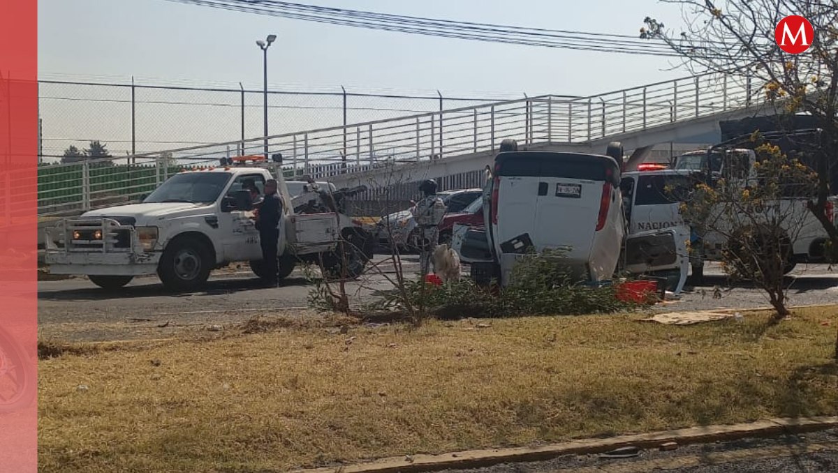 Accidente vial este sábado en Boulevard Aeropuerto| Foto: Abadiel