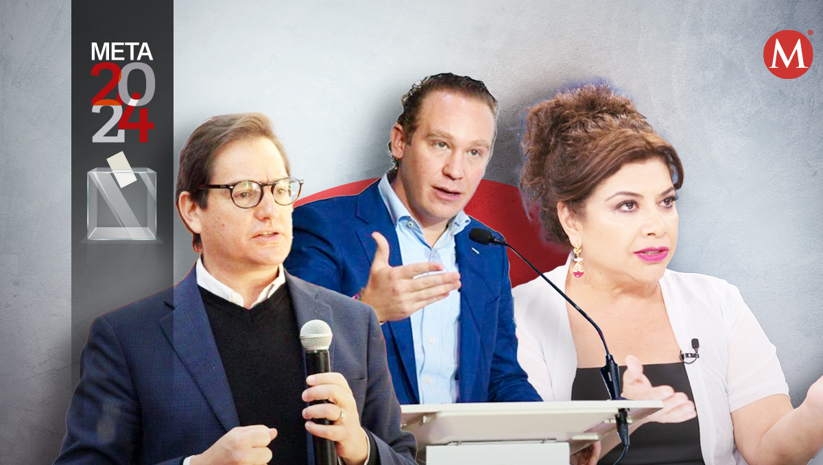 Los tres aspirantes participaron en bloques de 25 minutos.| Especial