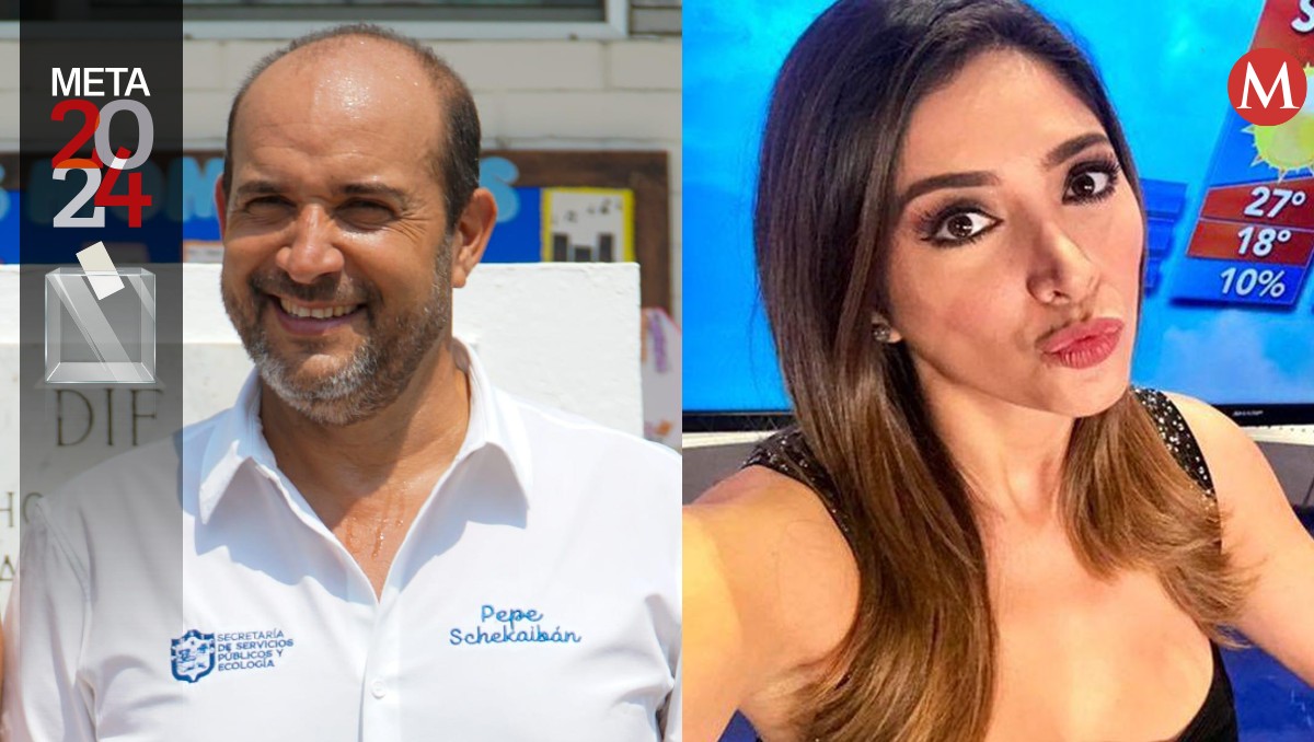 Pepe Schekaibán y Marcela Unda.