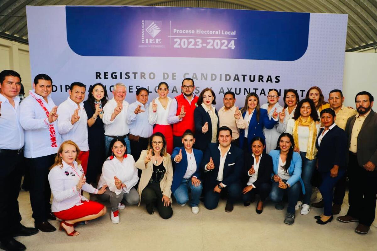 Registran candidaturas ante el IEEH.