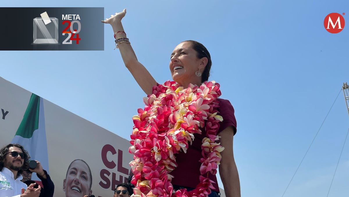 La candidata de la coalición Sigamos Haciendo Historia, Claudia Sheinbaum.| José Antonio Belmont