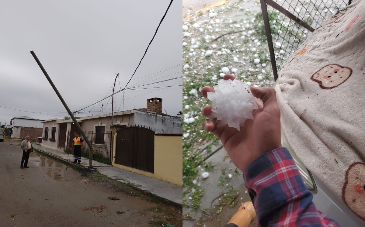 Granizo en Sabinas, Coahuila. l Especial