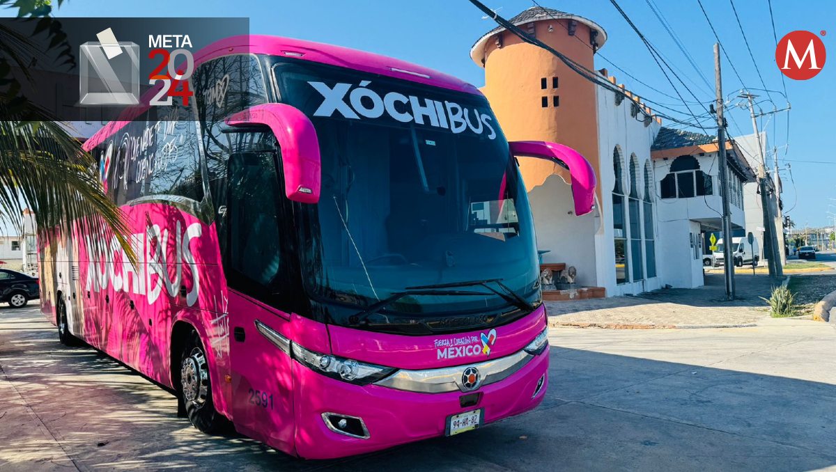 ‘XochiBús’ enciende motores; “hasta desayuno light tenemos”, dice Gálvez
