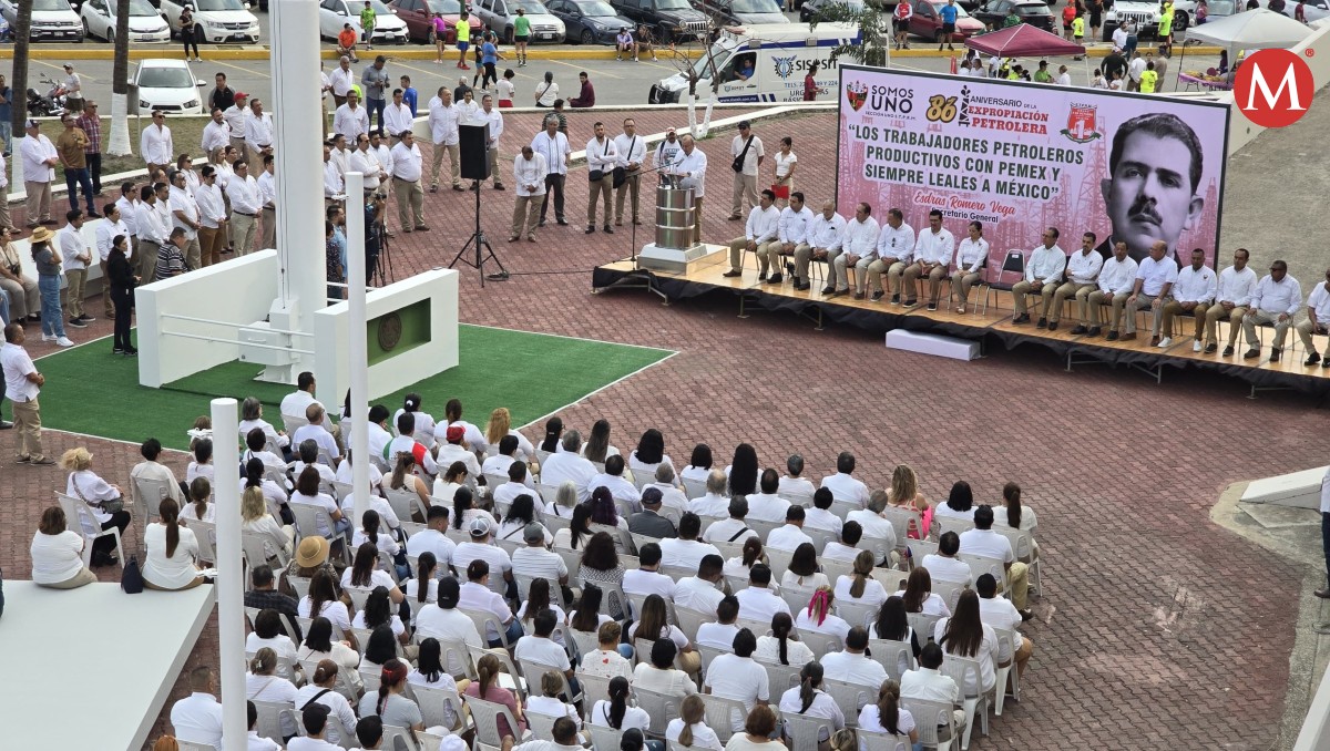 Celebran aniversario 86 de la Expropiación Petrolera en Ciudad Madero