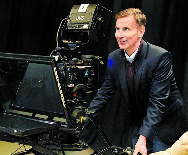 Jeremy Hunt, ministro de la Hacienda británica. REUTERS
