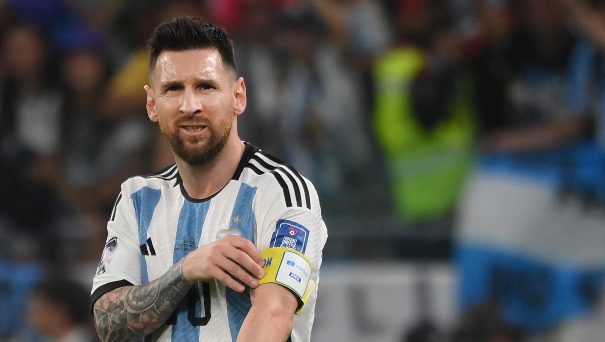 Lionel Messi es baja con la selección argentina para amistosos en Estados Unidos (AFP)