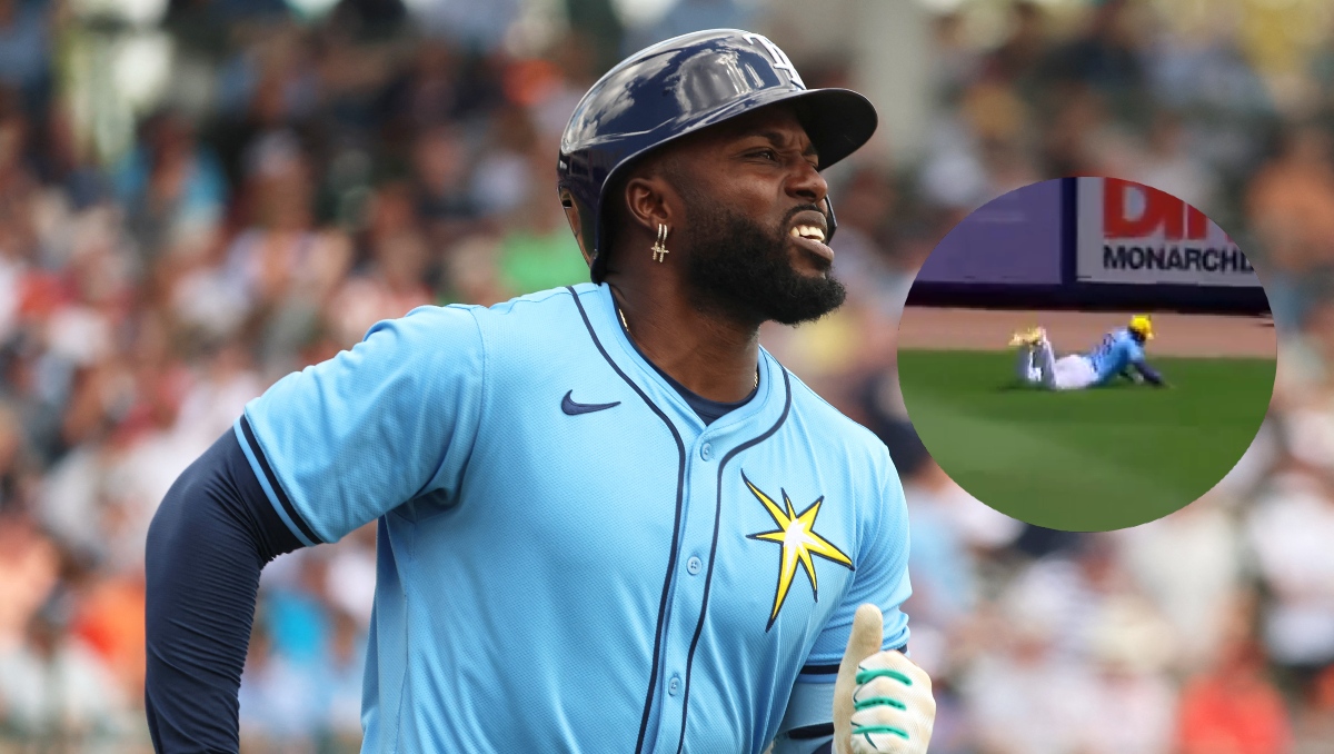 Randy Arozarena realiza impresionante atrapada en el Spring Training con los Rays (Reuters / MLB)