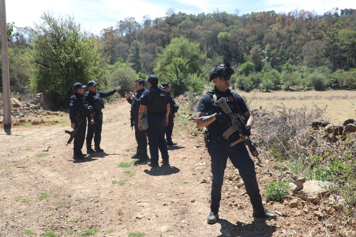 Realizan operativo en Michoacán con drones.