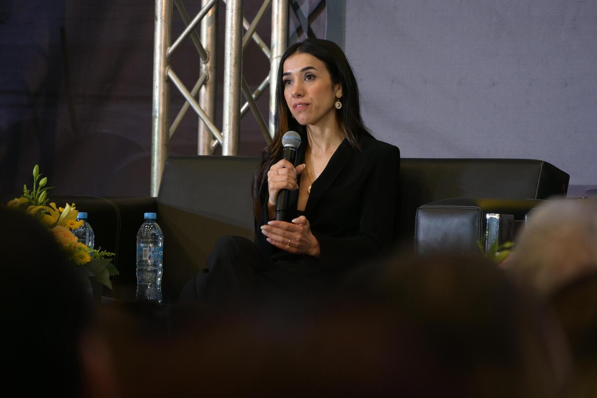 Activista Nadia Murad insta a combatir tráfico humano en travesías migratorias | Said Betanzos