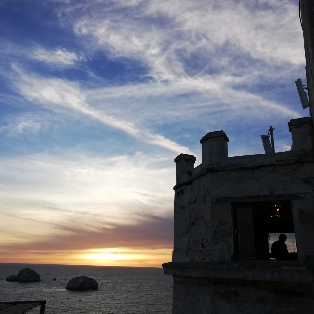 Atardecer en Mazatlán. Vista desde el Observatorio 1873. (Paulo Correa)