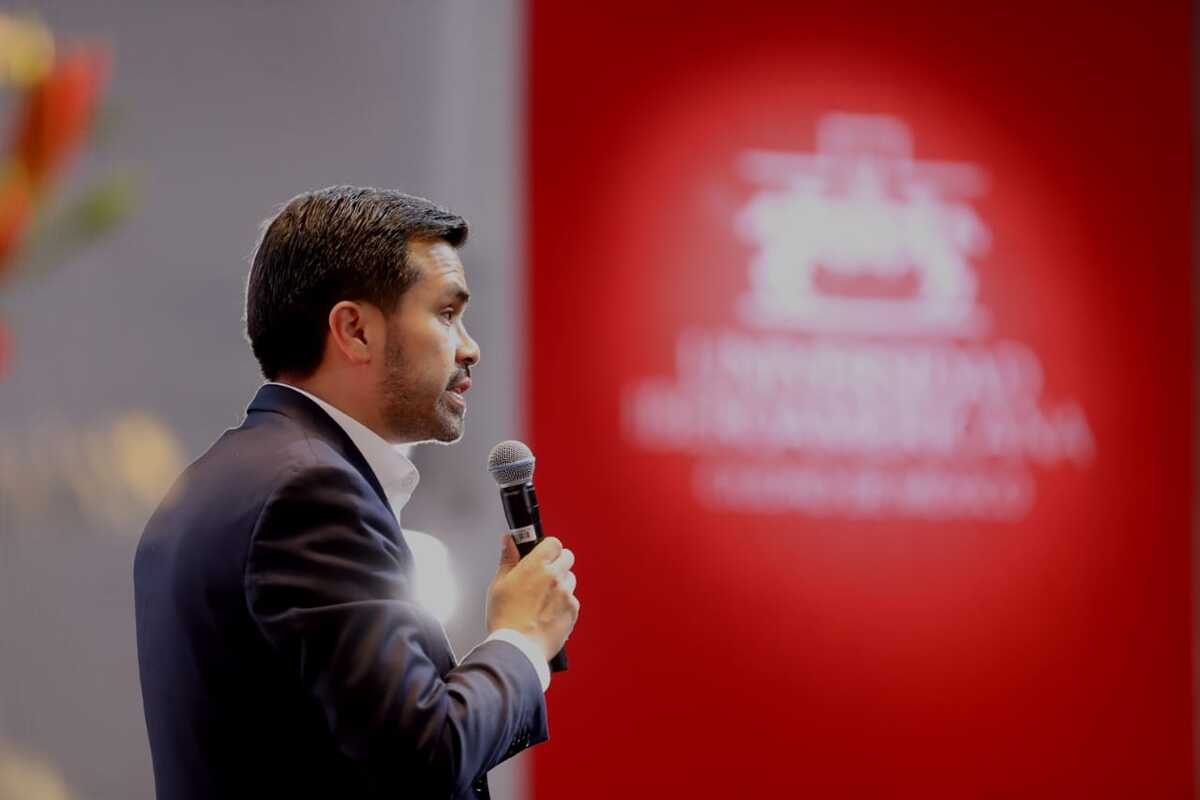 Jorge Álvarez Máynez, candidato de Movimiento Ciudadano a la Presidencia. | Foto: Javier Ríos