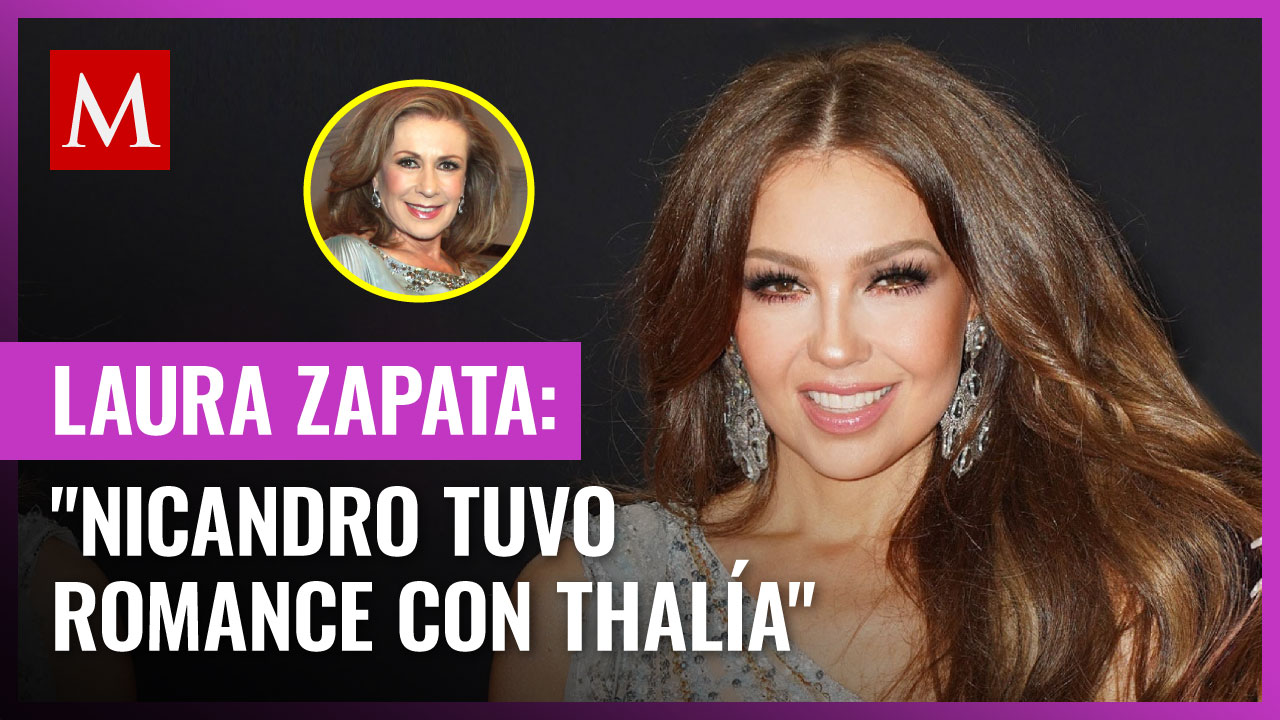 Laura Zapata revela que el productor Nicandro Díaz y Thalía fueron novios