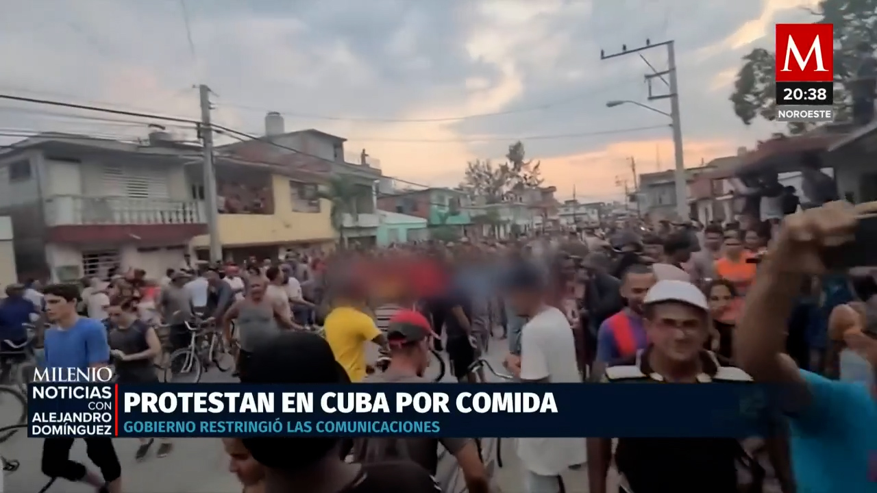 Protestas en Cuba por comida y electricidad desatan represión del régimen
