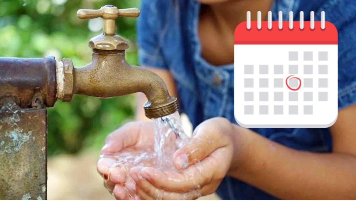 Agua en León 20 de marzo 2024