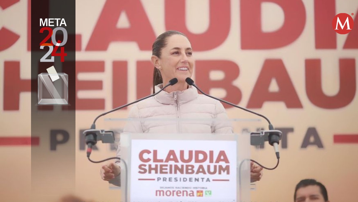 Claudia Sheinbaum en Río Bravo, Tamaulipas. (Facebook)