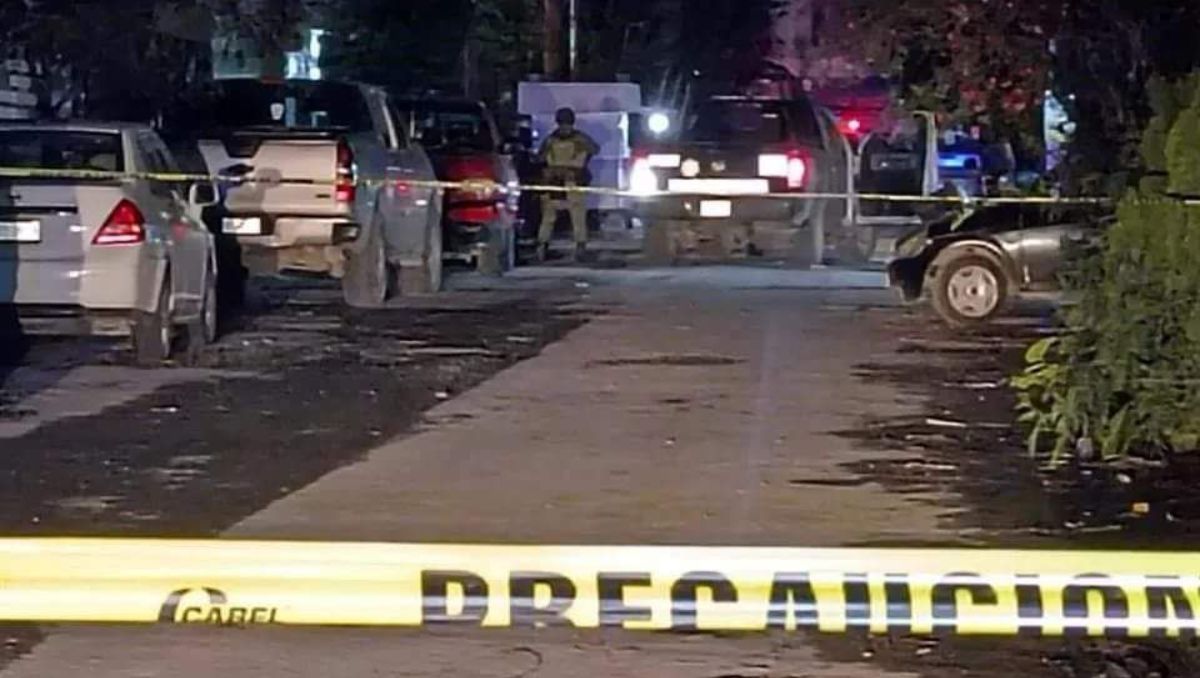 El cuerpo fue localizado en la vía pública. Mayte Villasana