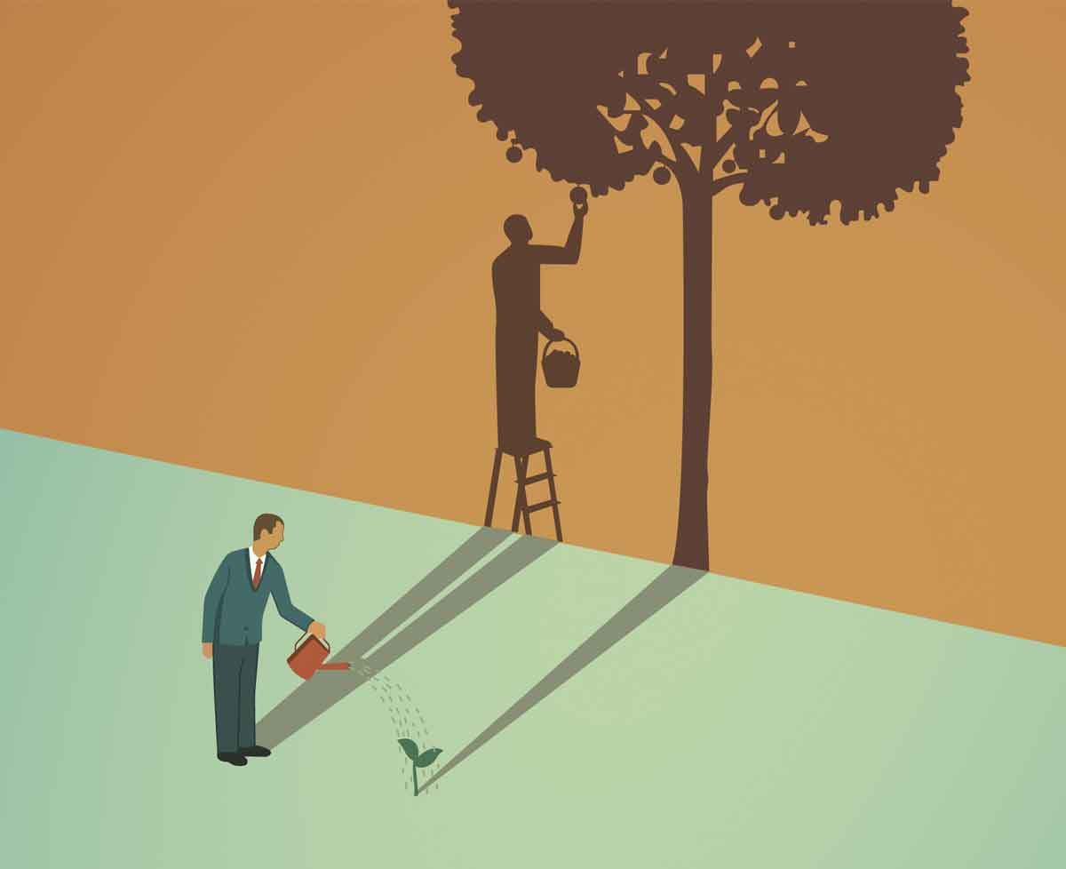 Las empresas deben ir mucho más allá y comprometerse activamente con la conservación de la naturaleza. Ilustración: Shutterstock